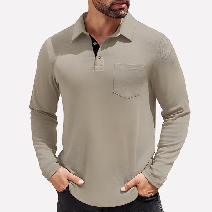 Mænds Casual Crew Neck T-Shirt – Klassisk Stil til Hverdagsbrug