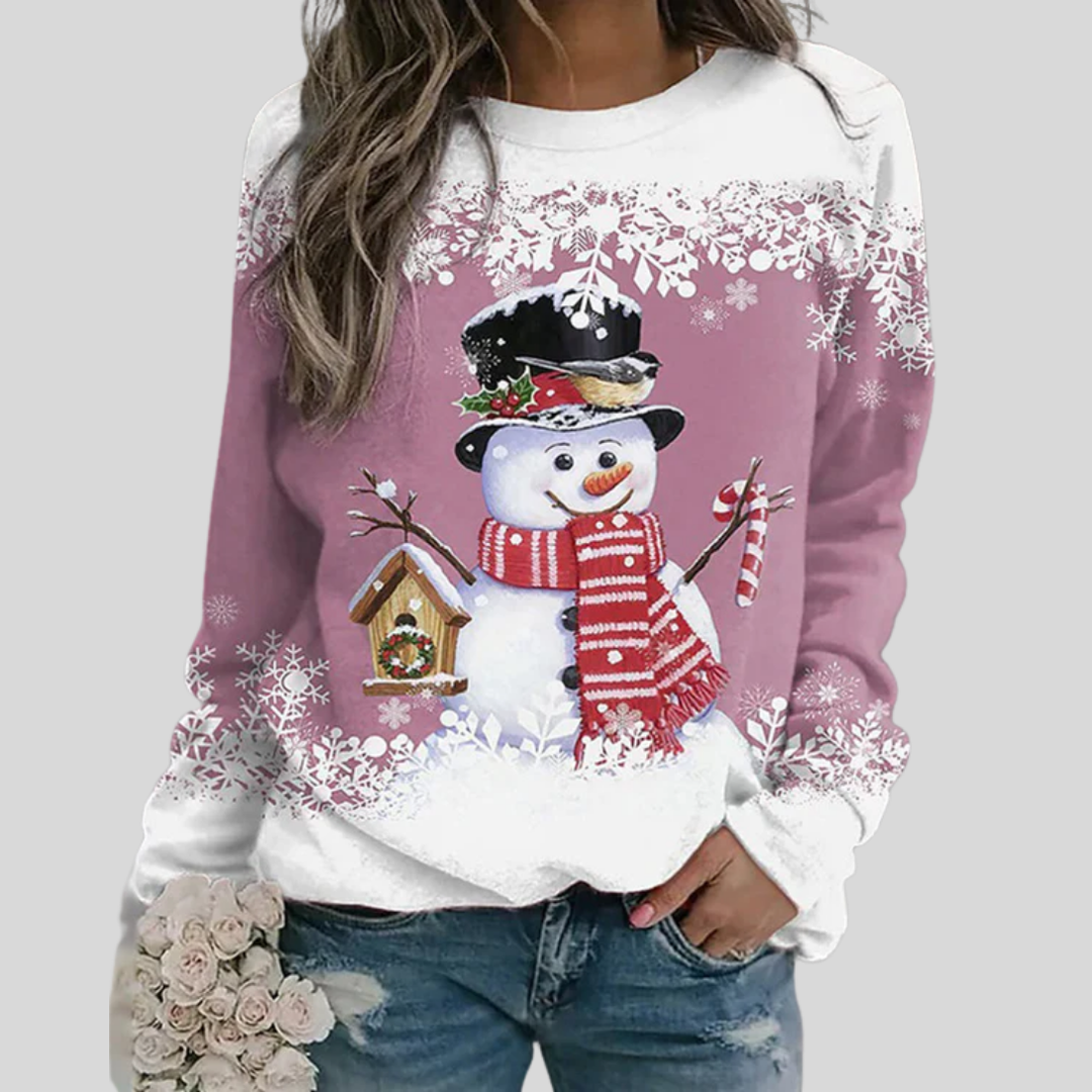 Julesweatshirt til kvinder
