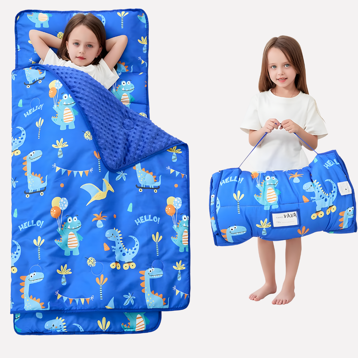 Tumling Nap Mat med Pude og Tæppe