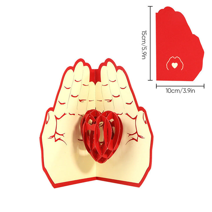 Mors Dag-3D-blomsterkort, unik erindring til hende