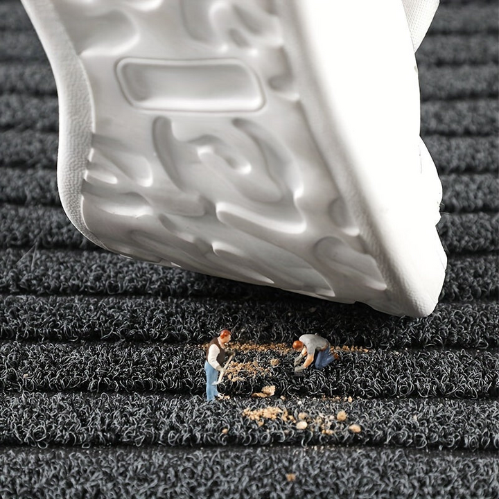 Vejrbestandig udendørs dørmåtte – slidstærk, snavsopsamlende indgangs- & terrassemåtte
