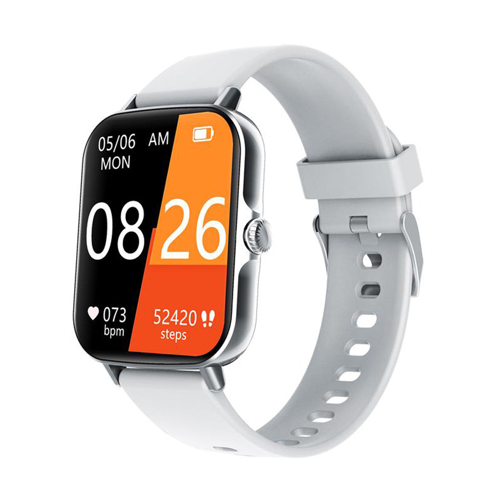 Vandtæt smartwatch med blodtryksmåler, iltmætning og søvnovervågning