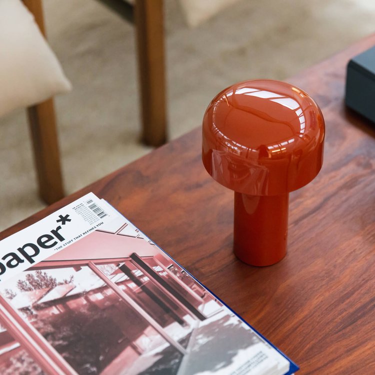 Agari bordlampe i svampeform | Trådløs stemningsbelysning