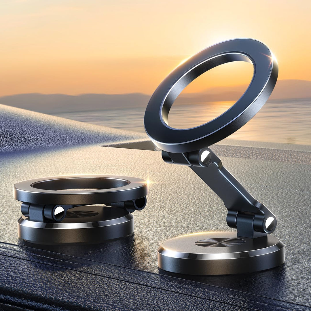 360° foldbar magnetisk mobilholder til bilen - Stabil og justerbar