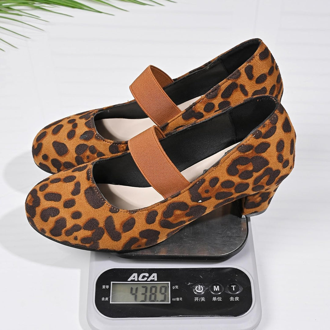 Velourpumps med elastikrem – Amelie Oktoberfest 2026