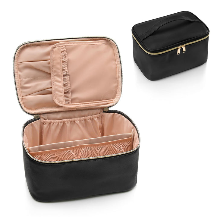Bærbar Makeup-Organizer med Skillevægge