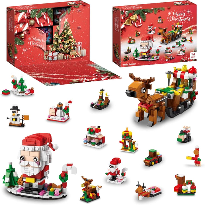Julekalender med klodser