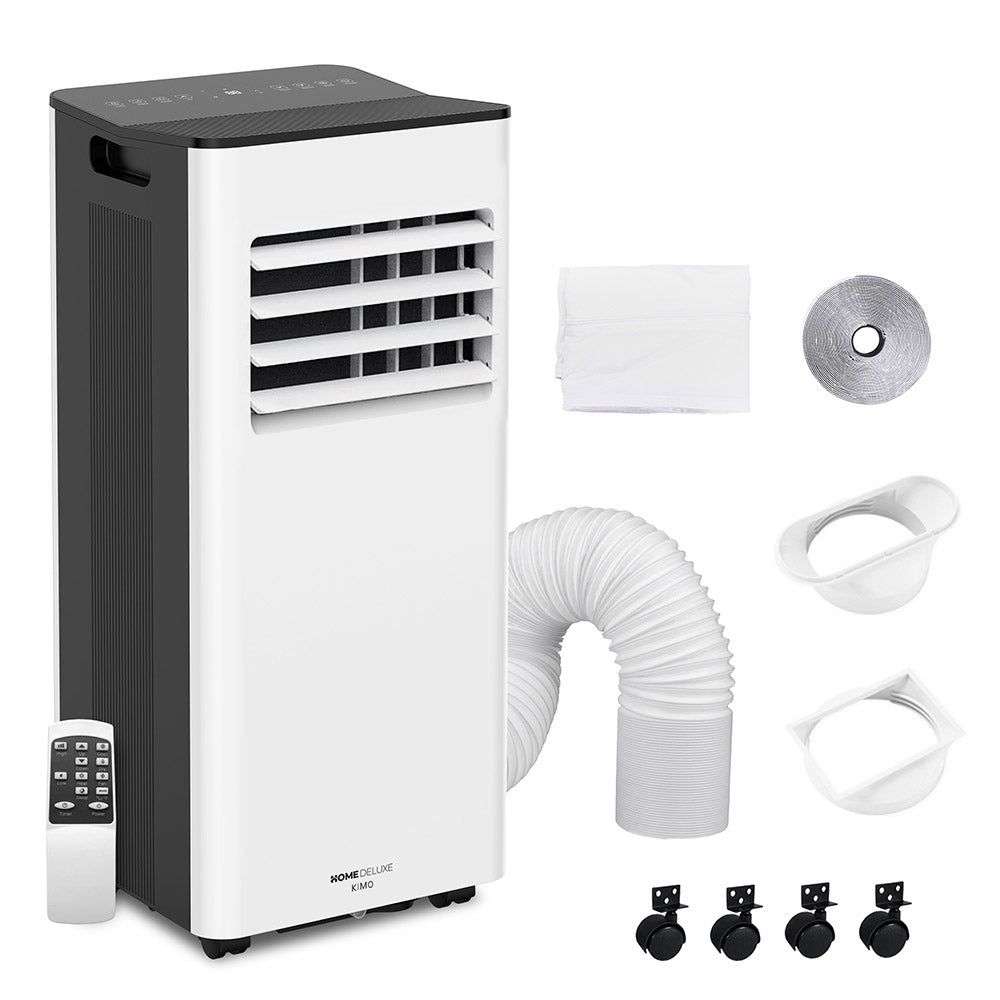 KIMO 9000 BTU Bærbar Aircondition – Hvid/Sort