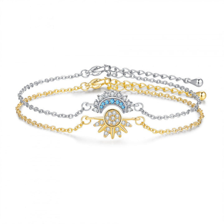 Mens And Womens Jewelrysun And Moon Bracelets