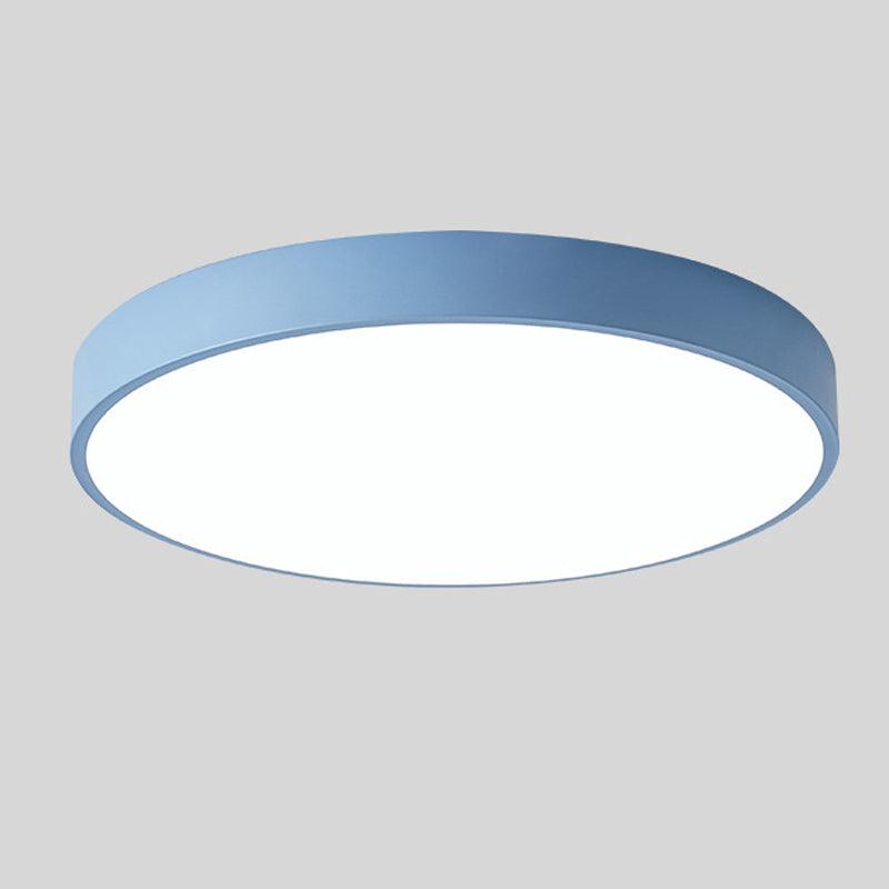 Rund Nordic Macaron-loftlampe i træ