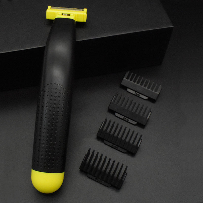 Vådt & tørt barbermaskine til hele kroppen