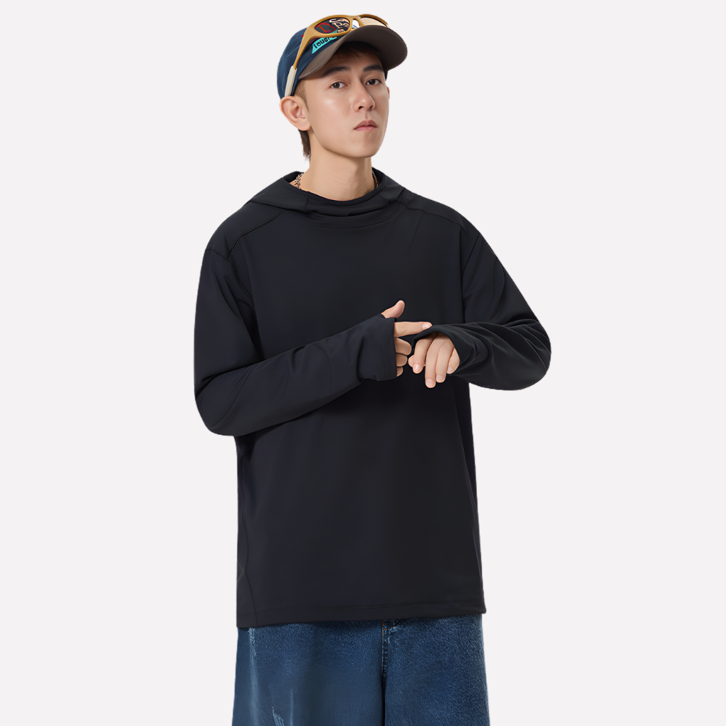 Mænds Pullover Hoodie