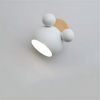LumiMickey nordisk væglampe | Sød LED-væglampe formet som en mus til en hyggelig børneværelse og legestue.
