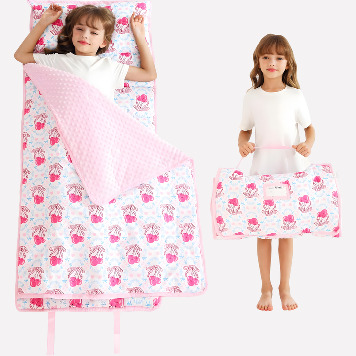 Tumling Nap Mat med Pude og Tæppe