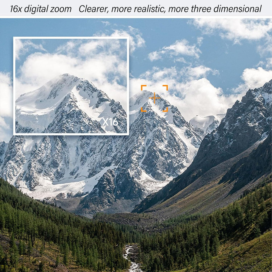 4K kompakt digitalkamera med 58 MP fotos og 16x zoom – Lumora