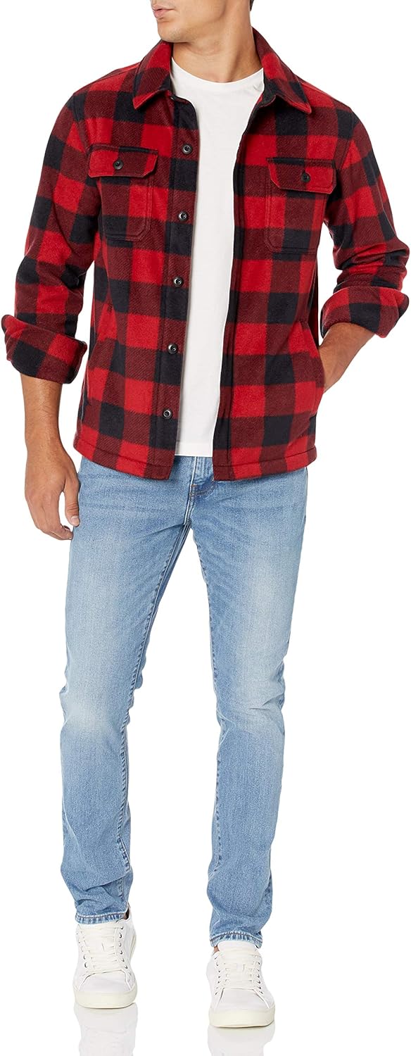 Fleece-overshirt til herrer til foråret 2026 – Max