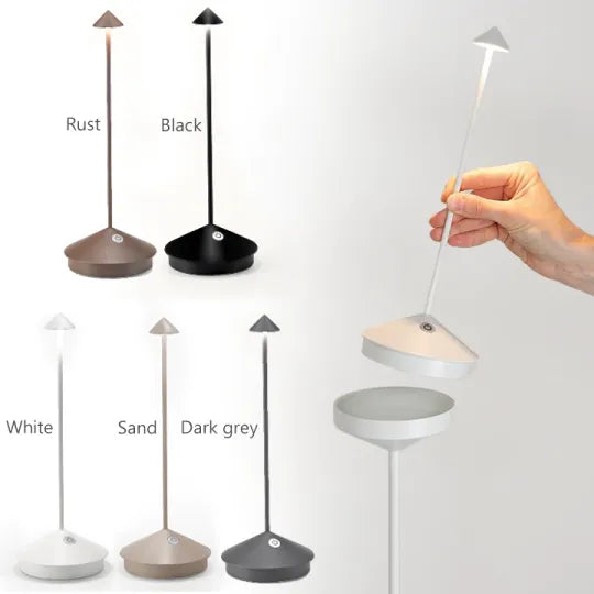 Trådløs genopladelig LED-lampe – vandtæt og dæmpbar
