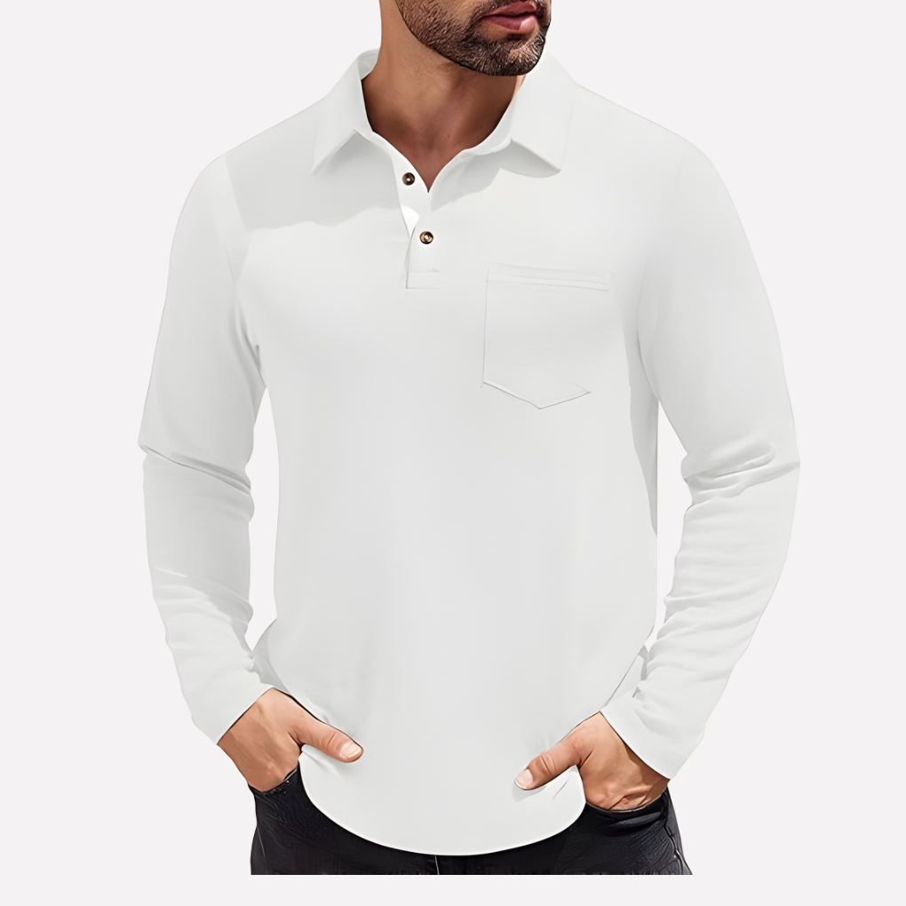 Mænds Casual Crew Neck T-Shirt – Klassisk Stil til Hverdagsbrug