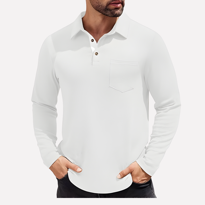 Mænds Casual Crew Neck T-Shirt – Klassisk Stil til Hverdagsbrug