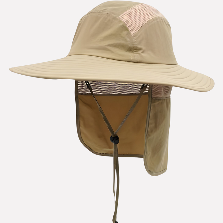 Fiskerhat med Nakke Flap til Udendørs Beskyttelse