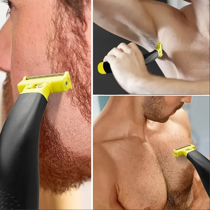 Vådt & tørt barbermaskine til hele kroppen
