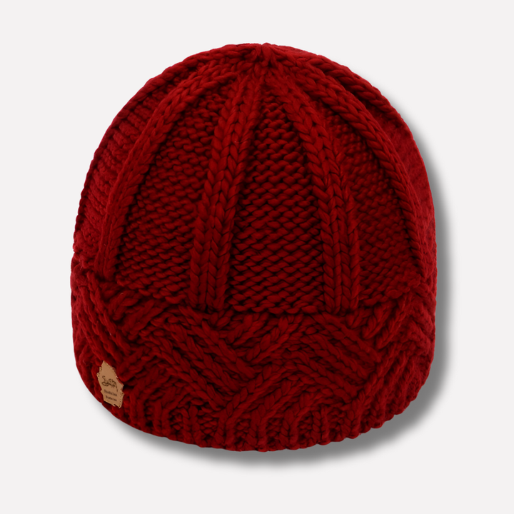 Dame Strikket Beanie