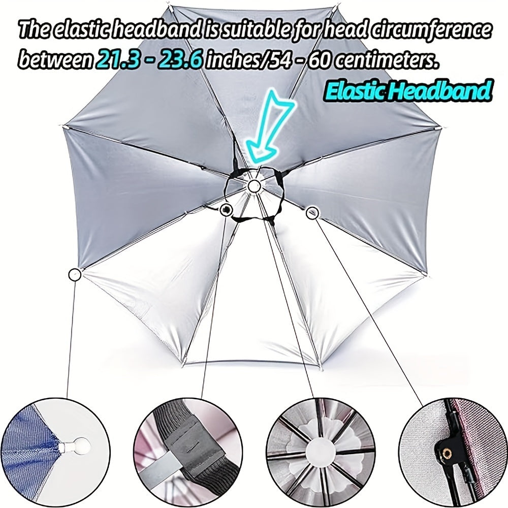 SunShade paraplyhat – let, UV-beskyttende og håndfri
