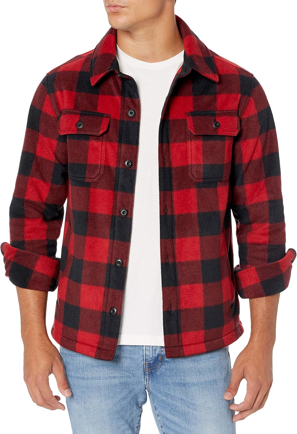 Fleece-overshirt til herrer til foråret 2026 – Max