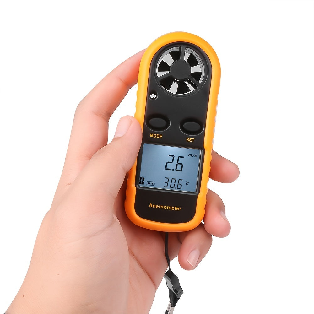 Kompakt digitalt anemometer – bærbart og præcist til udendørs målinger