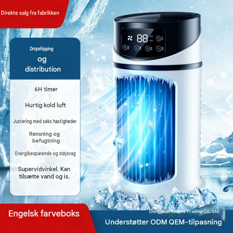 Bærbar USB Køleventilator