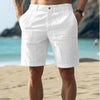 Casual linnedshorts til mænd