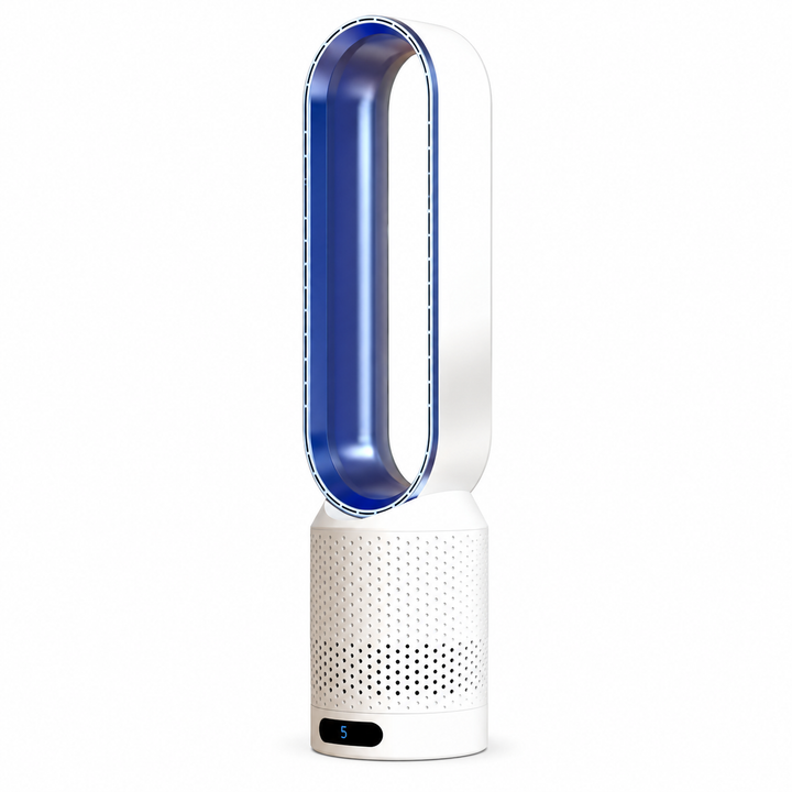 AirPure – Ultralydløs bladløs tårnventilator (< 32 dB)