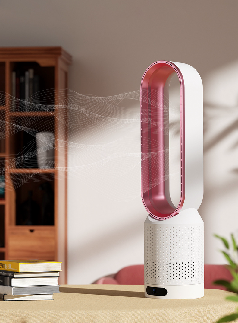 AirPure – Ultra-stille tårnventilator uden vinger (< 32 dB)