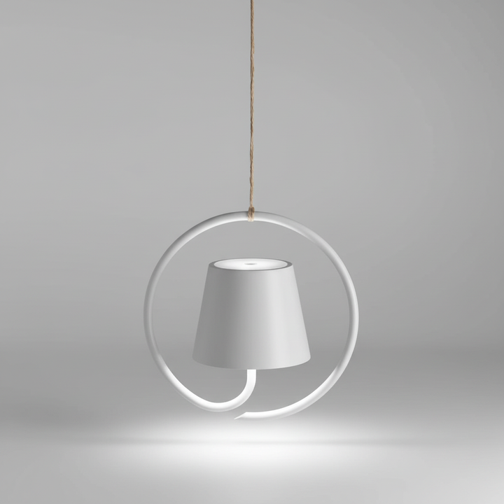 Genopladelig LED-hængelampe - LumiHalo
