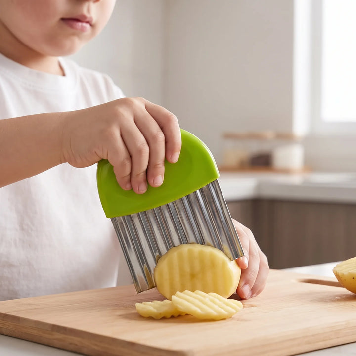 Begynderset med børnekniv Montessori - Kitcharo