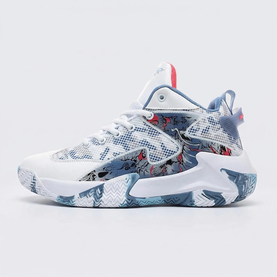 Court-sneakers med dristigt grafisk print - Seth