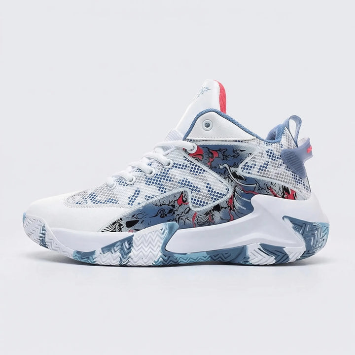 Court-sneakers med dristigt grafisk print - Seth