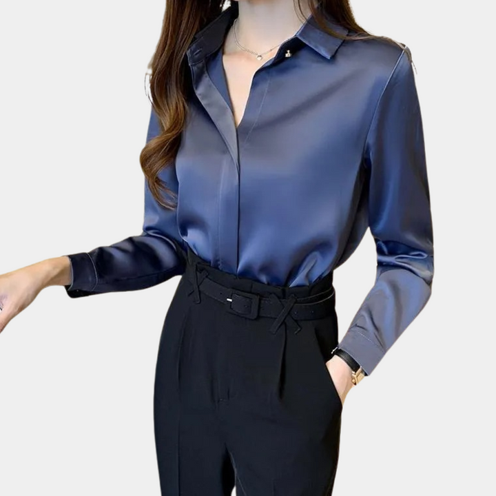 Alsidig Bluse Stilfulde Kvinder ' s Wear