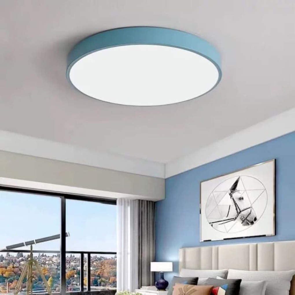 Rundt LED-loftslys
