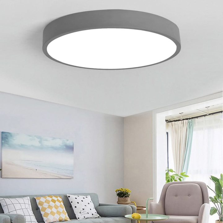 Rundt LED-loftslys