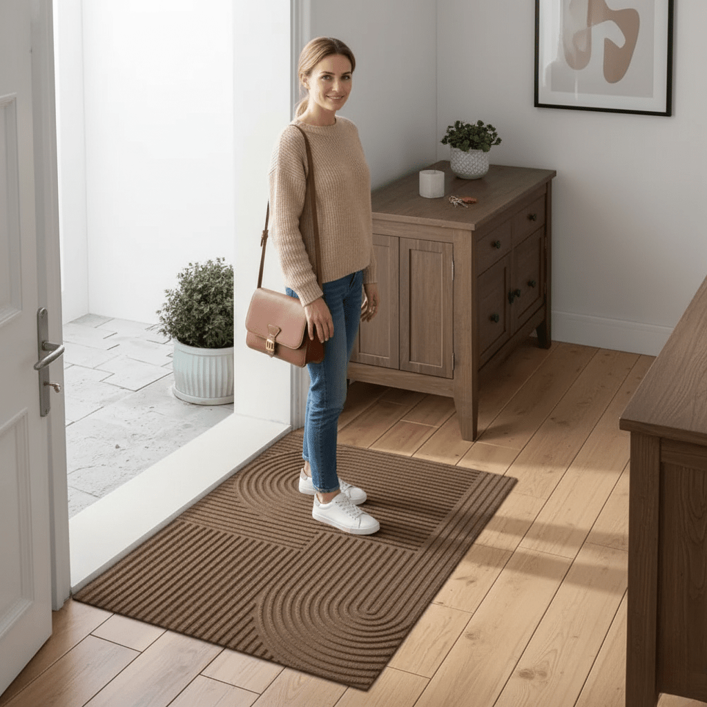 ENTRYCURVE – elegant og absorberende måtte til elegante indgange