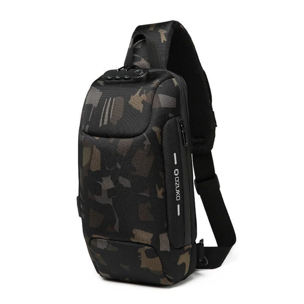 Anti-tyveri Crossbody Opladnings Taske