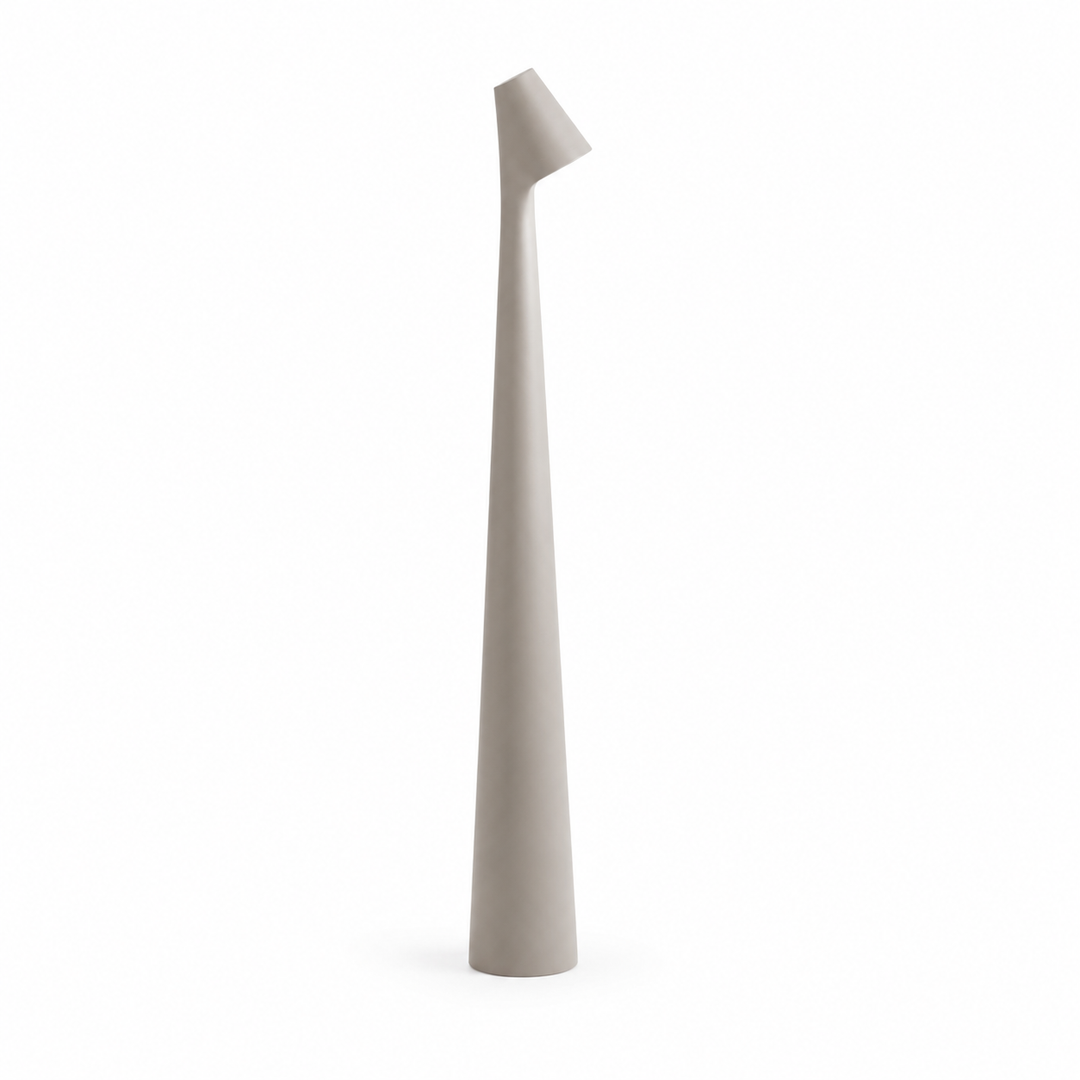 Genopladelig LED-bordlampe | Polycarbonat | 2700 K varm hvid | 3 lysstyrketrin
