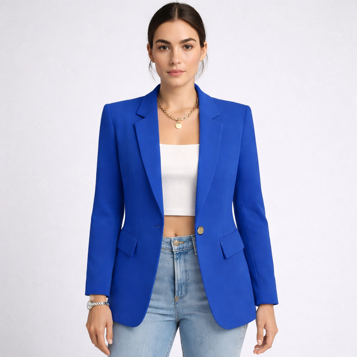 Elegant, tætsiddende blazer til kvinder