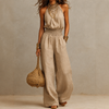 Kvinders Rygfri Jumpsuit