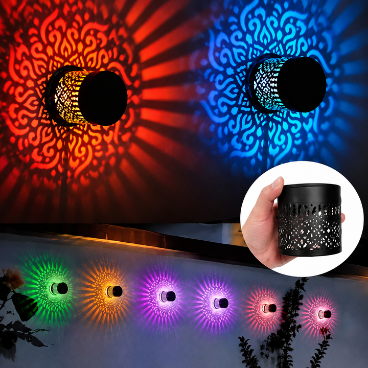 Solarlampe Projektor