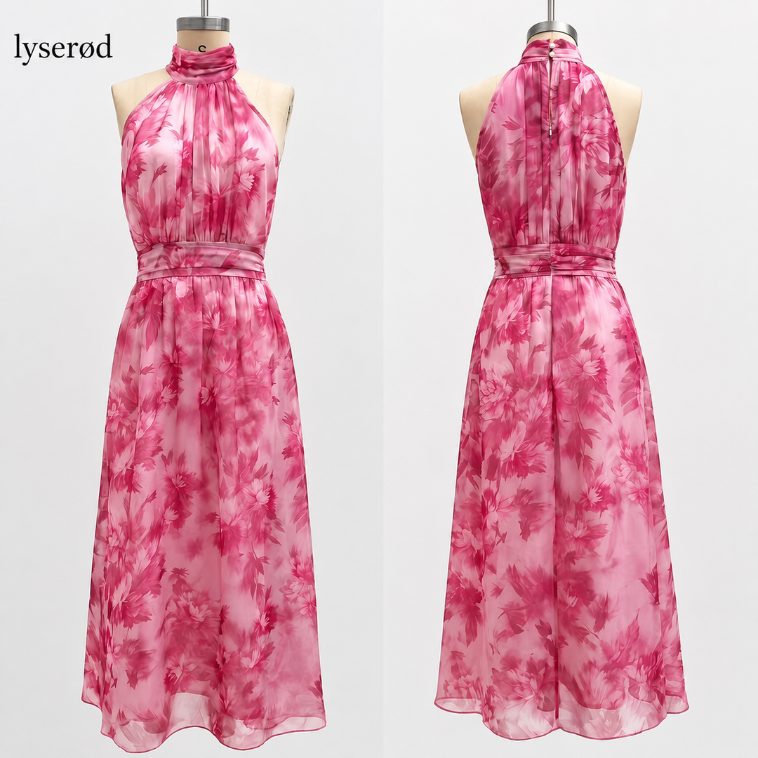 Elegant Kvinders Sommerkjole