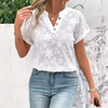 Elegant dameskjorte med knapper foran
