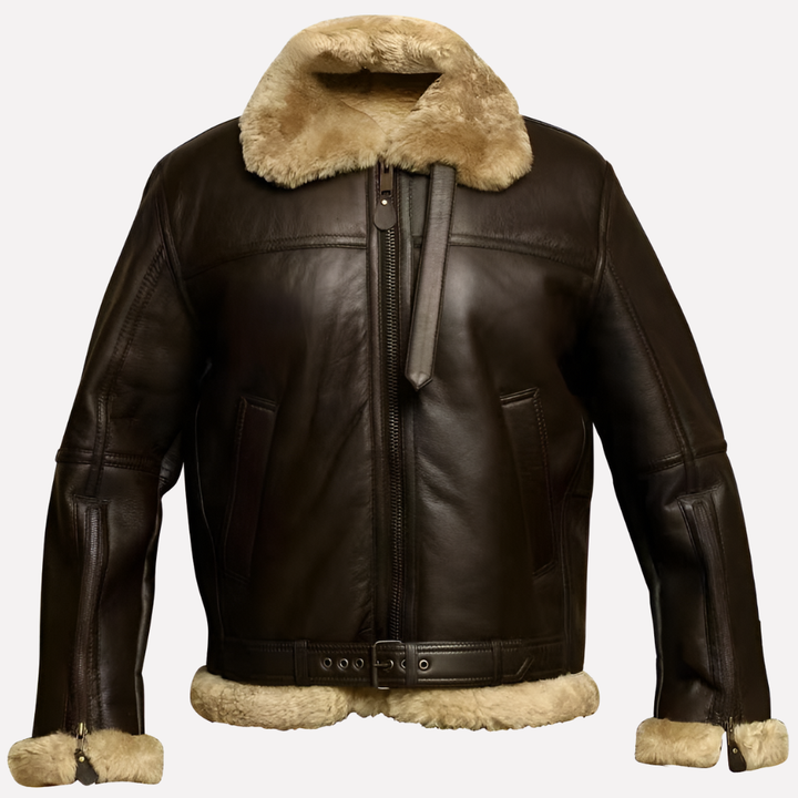 Herre Shearling-Style Jakke