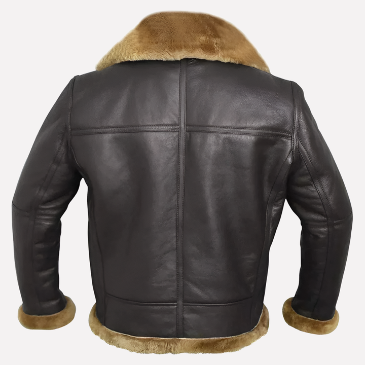 Herre Shearling-Style Jakke